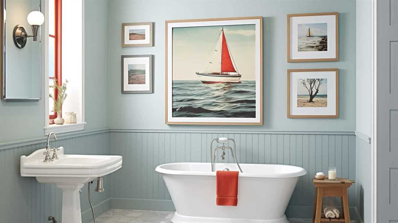 bathroom nautical wall decor
