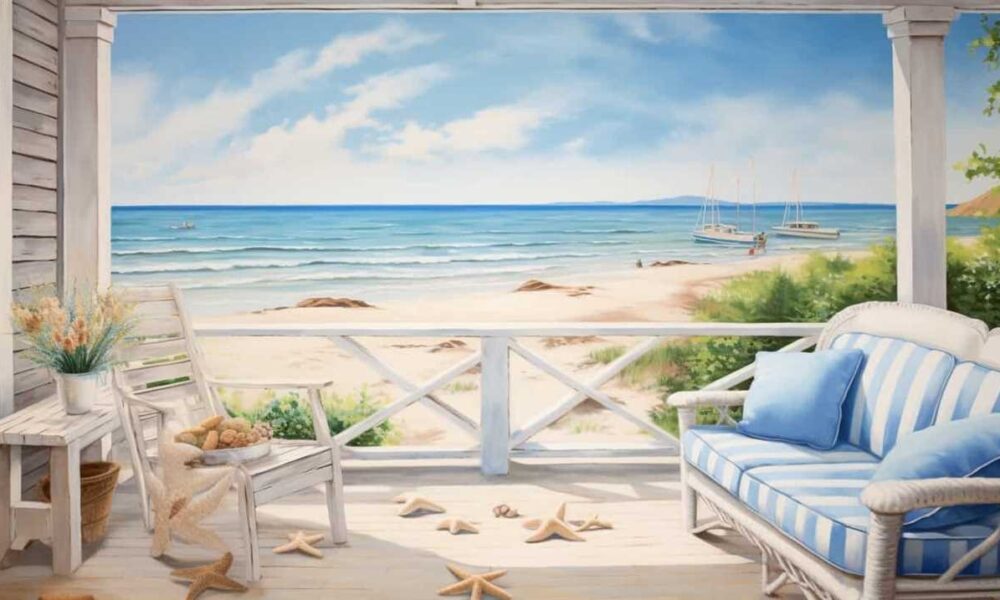 thorstenmeyer Create an image showcasing a serene beach house a 9c6ef40a 0f85 4403 920b 3f4821c957b9 IP400462
