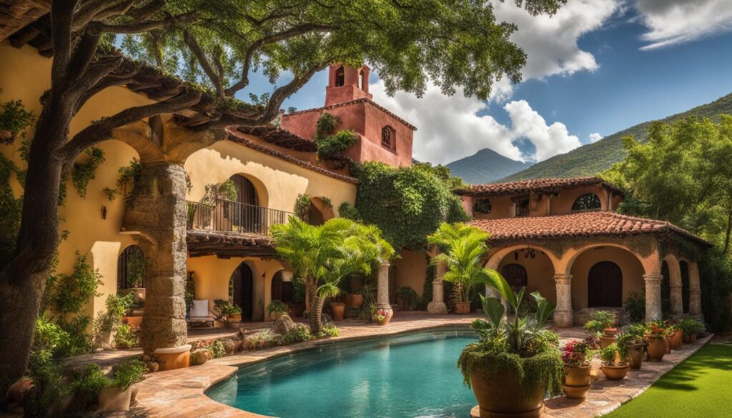 vacation rental in 200-year-old Mexican hacienda