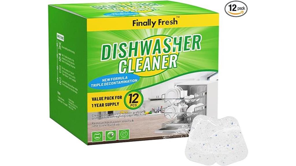 12 count dishwasher cleaner