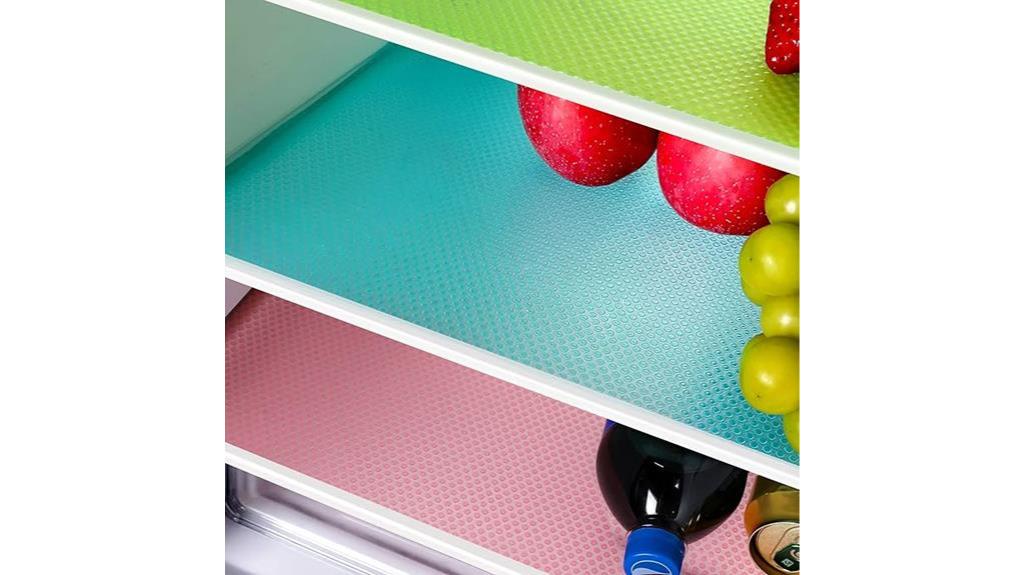 16 pcs fridge shelf mats
