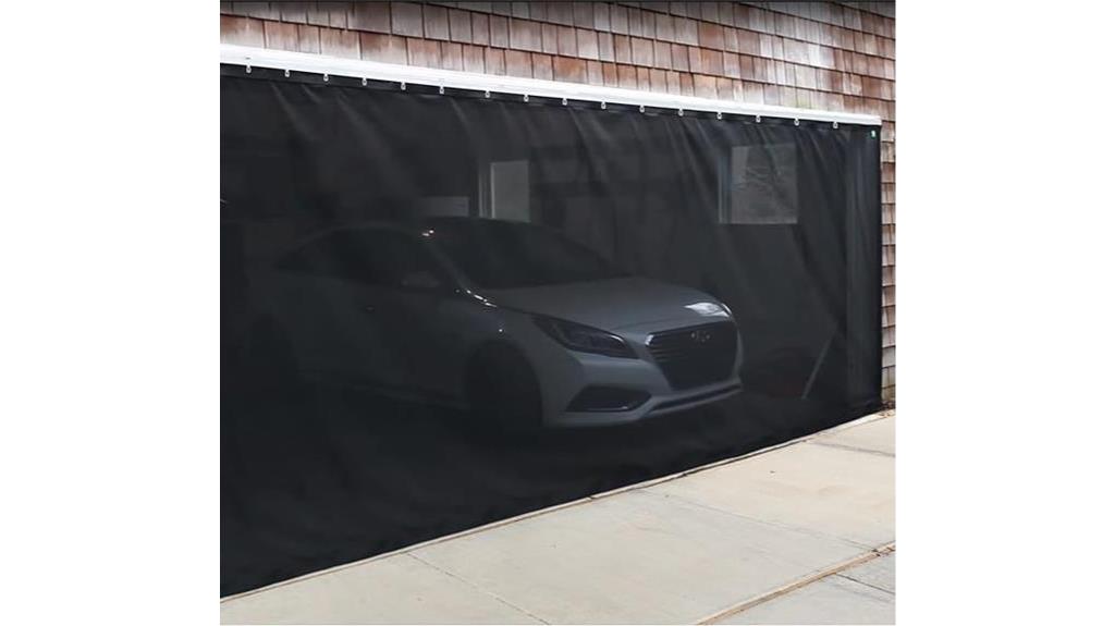 16x7ft sliding garage door