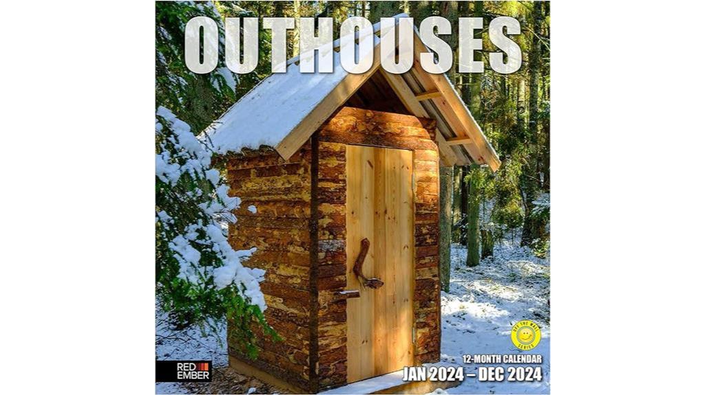 2024 outhouse wall calendar