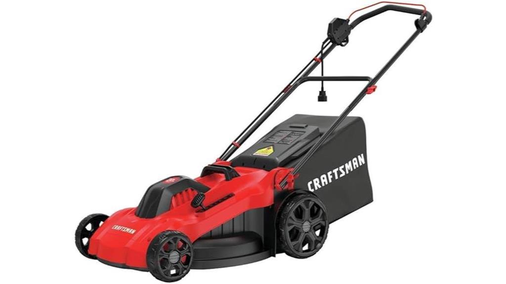 20 inch corded electric mower