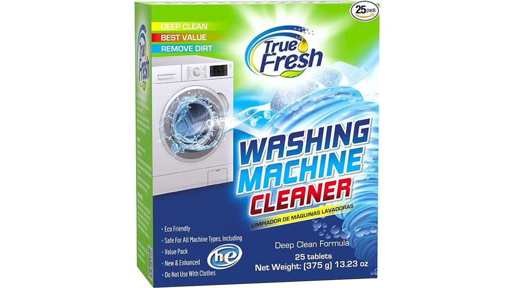 25 pack of washing machine cleaner tablets