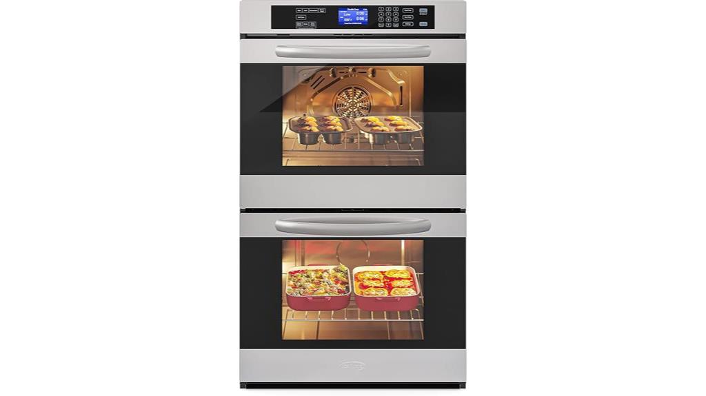 30 inch electric double wall oven