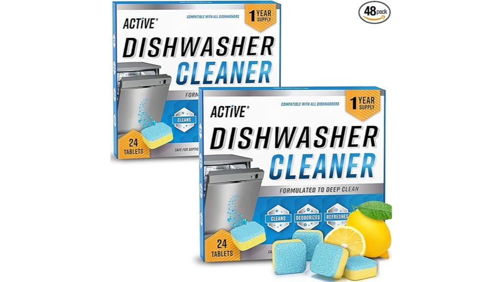 48 pack dishwasher cleaner tablets