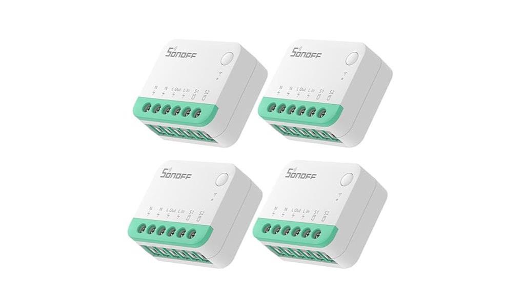 4 pack sonoff minir4m matter smart switch