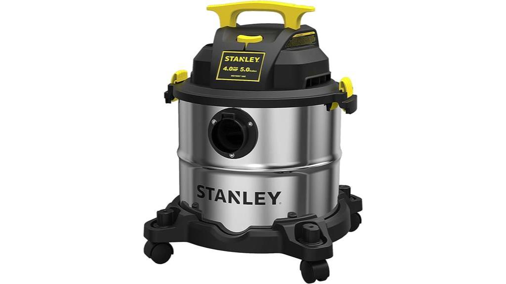 5 gallon stainless steel vacuum