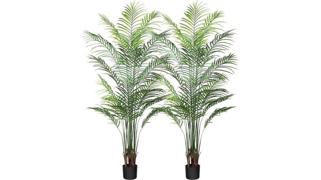 6 foot artificial areca palm