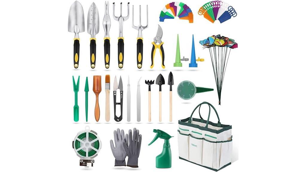 84 piece garden tools