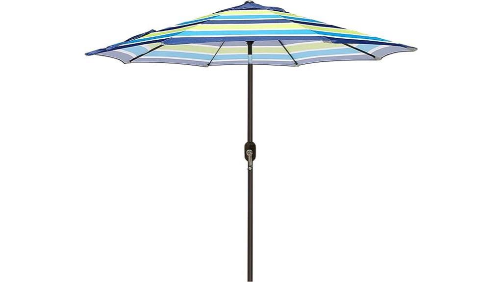 9 foot patio umbrella details