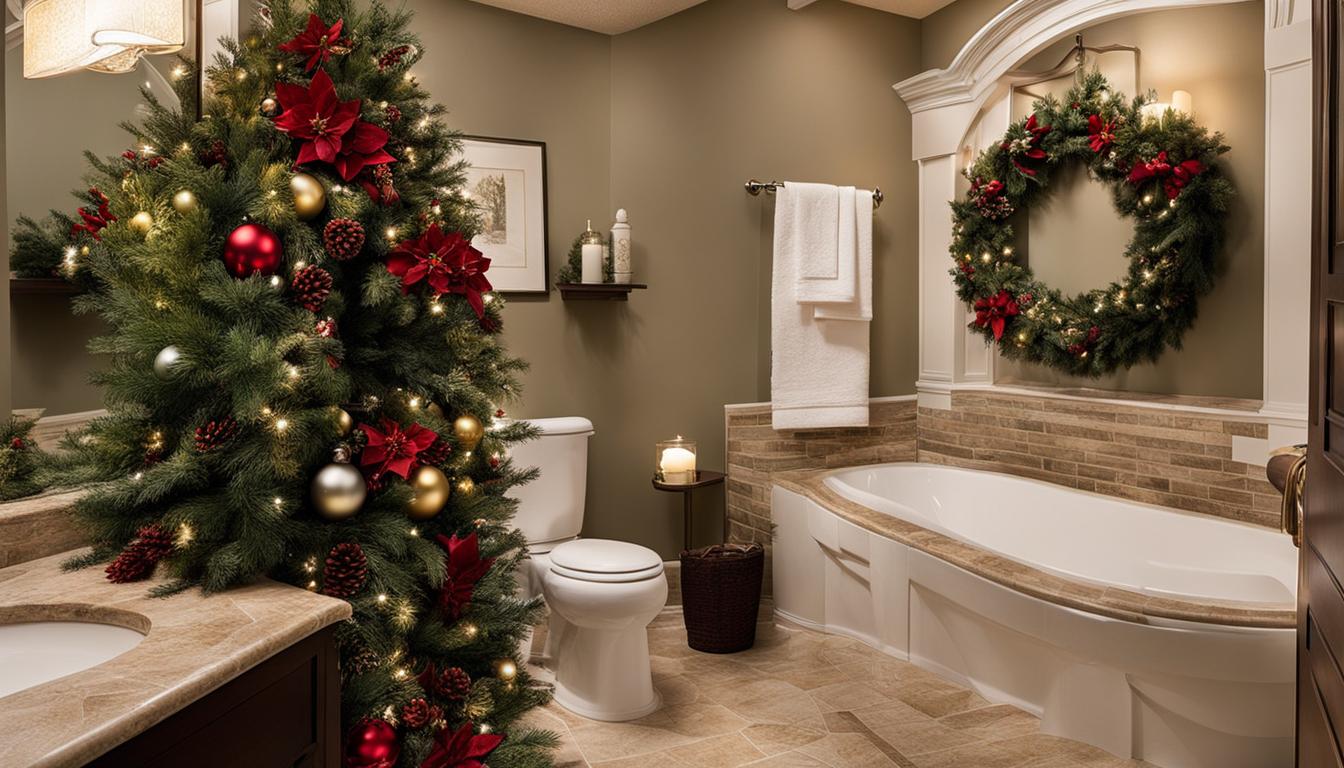Christmas Decorations for Bathroom