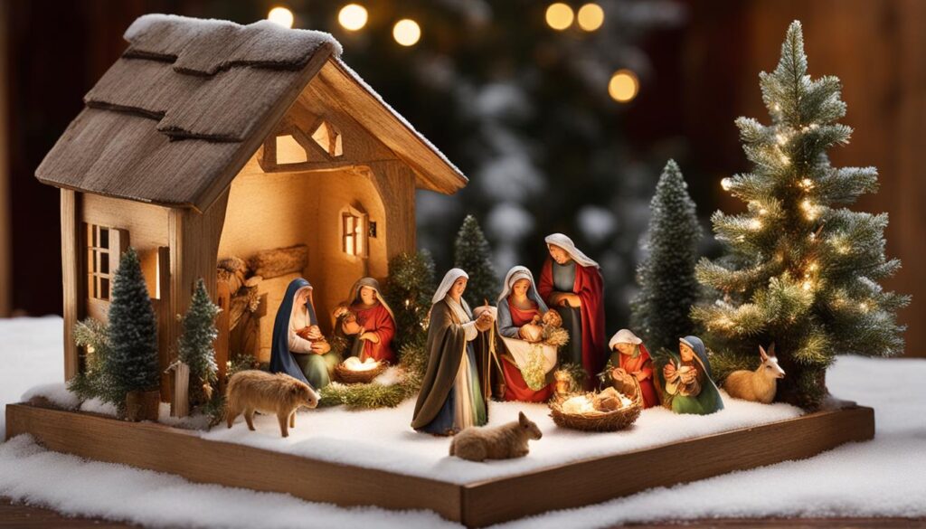 Tirolean Nativity Scene