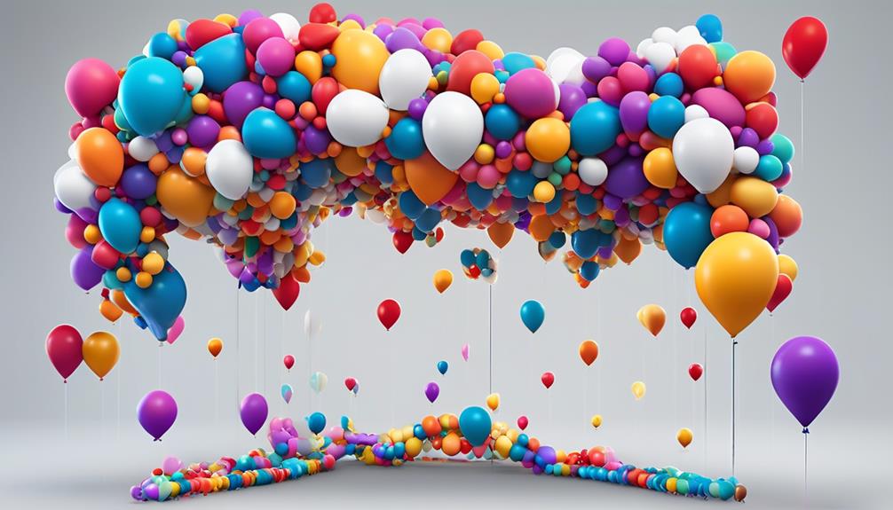 accounting for balloon overlap