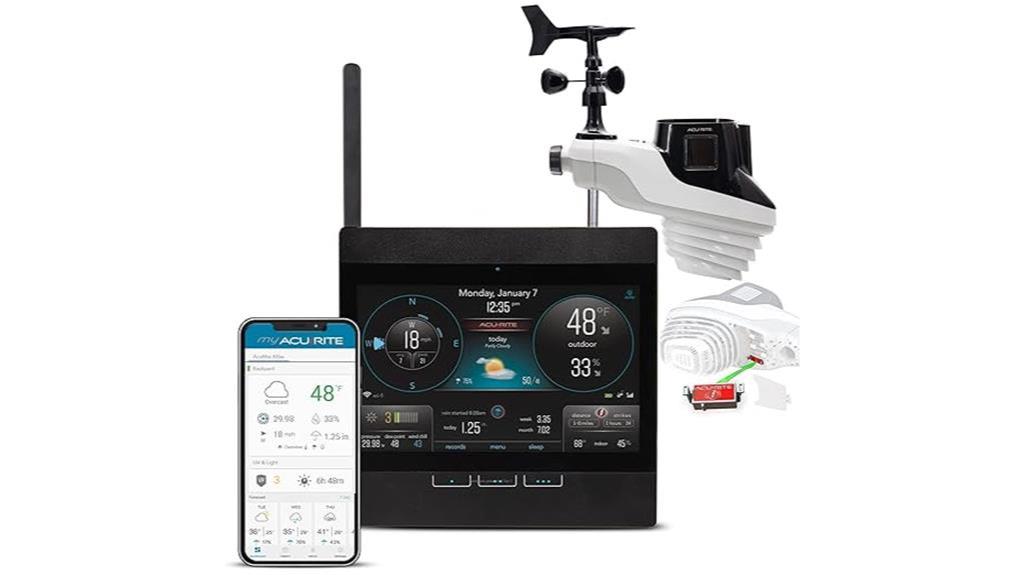 acurite weather station with wifi and hd display