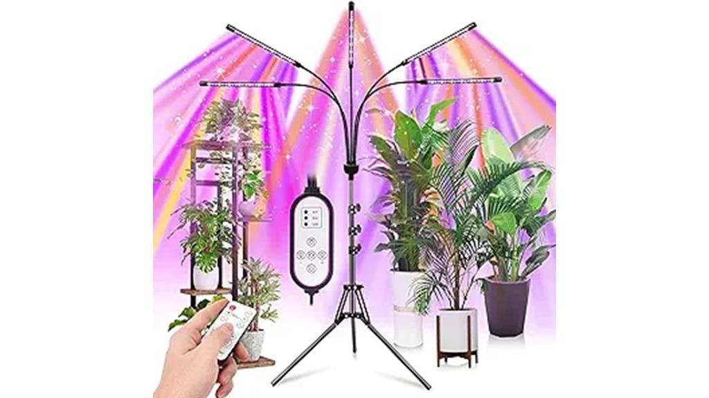 adjustable tripod stand for keelixin indoor plant grow light