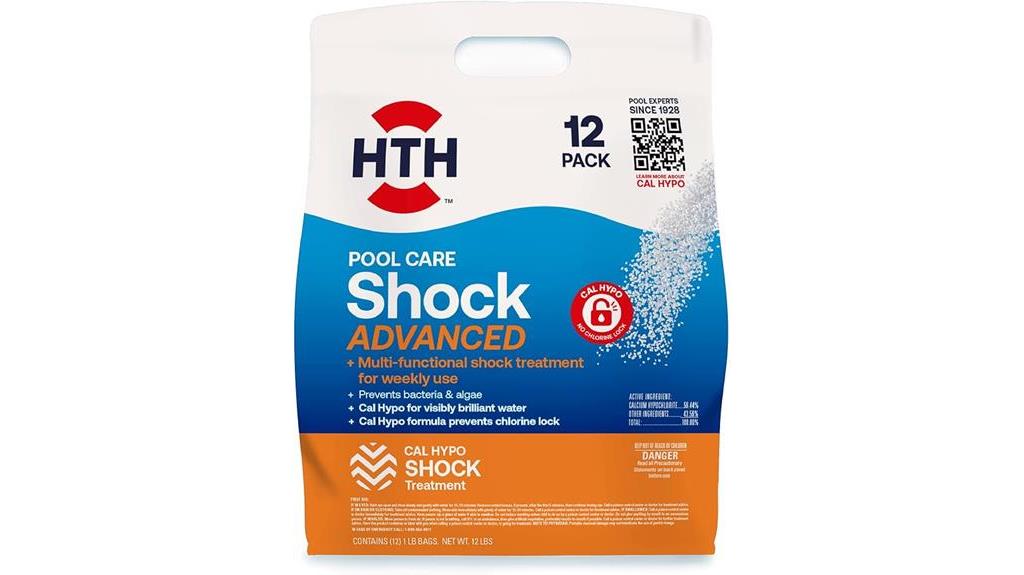 advanced shock for swimming pools