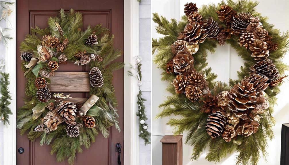 affordable alternatives for wreaths