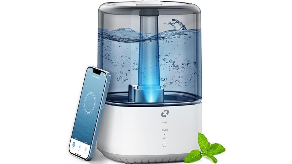 alexa controlled cool mist humidifier