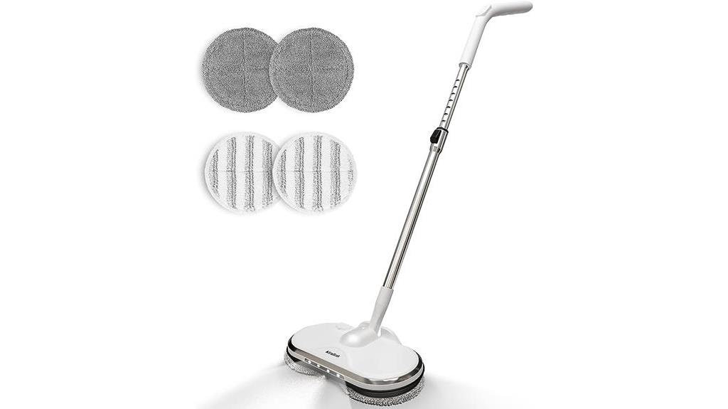 alfabot cordless electric spin mop