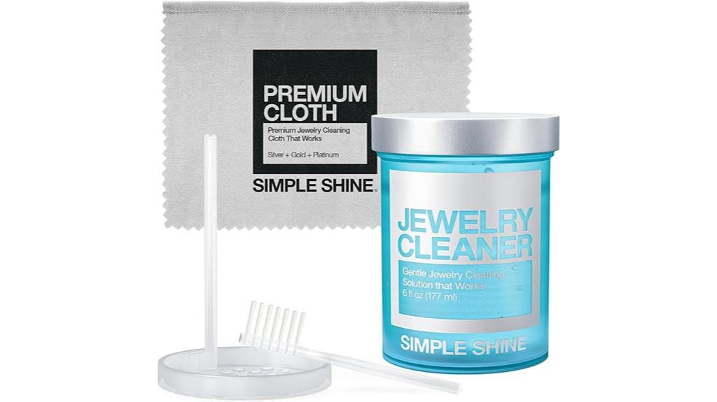 all in one jewelry cleaning solution