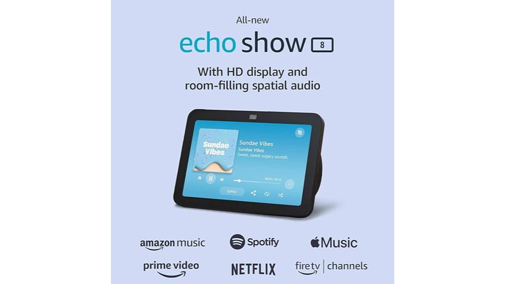 all new echo show 8 40 3rd