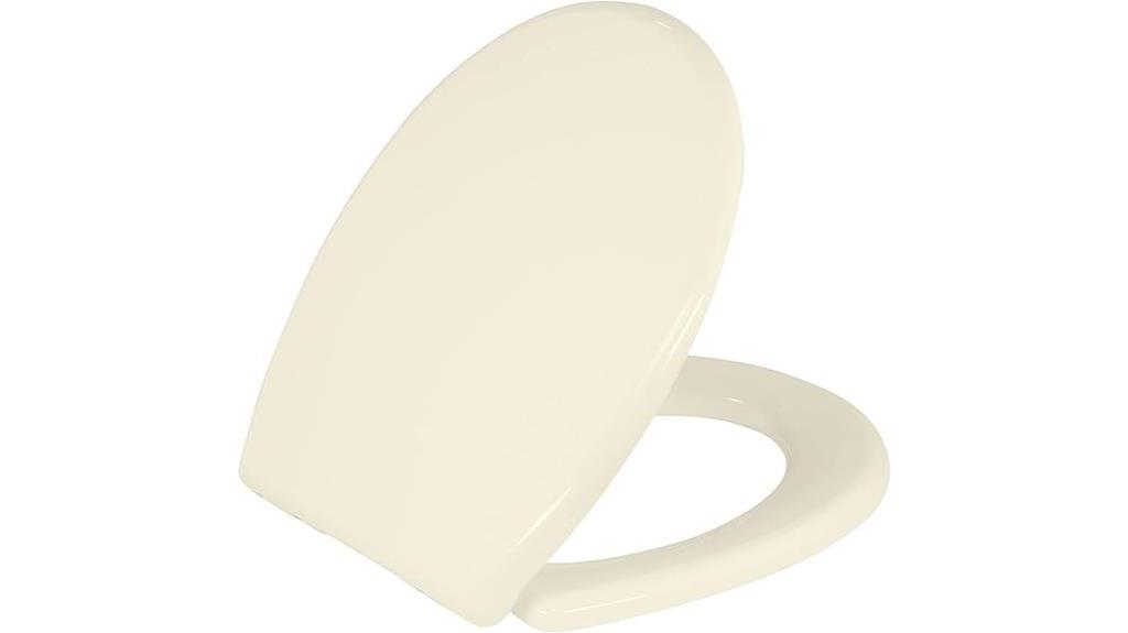 almond bone toilet seat upgrade