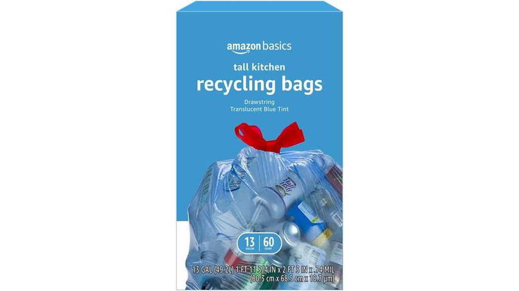 amazon basics recycling trash bags