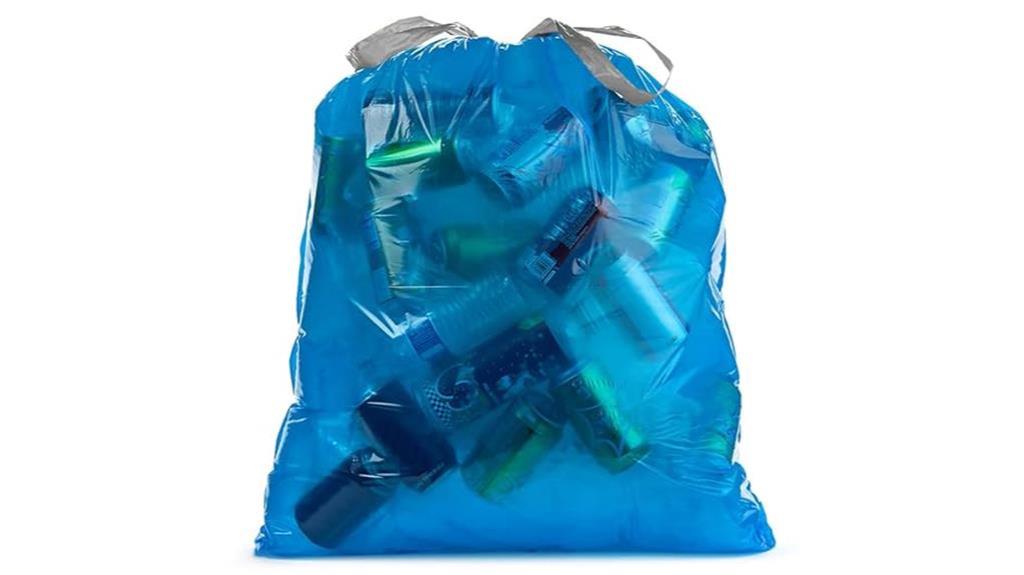 amazoncommercial blue recycling bags