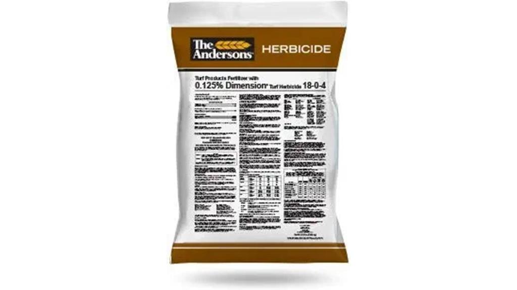 andersons turf fertilizer with dimension