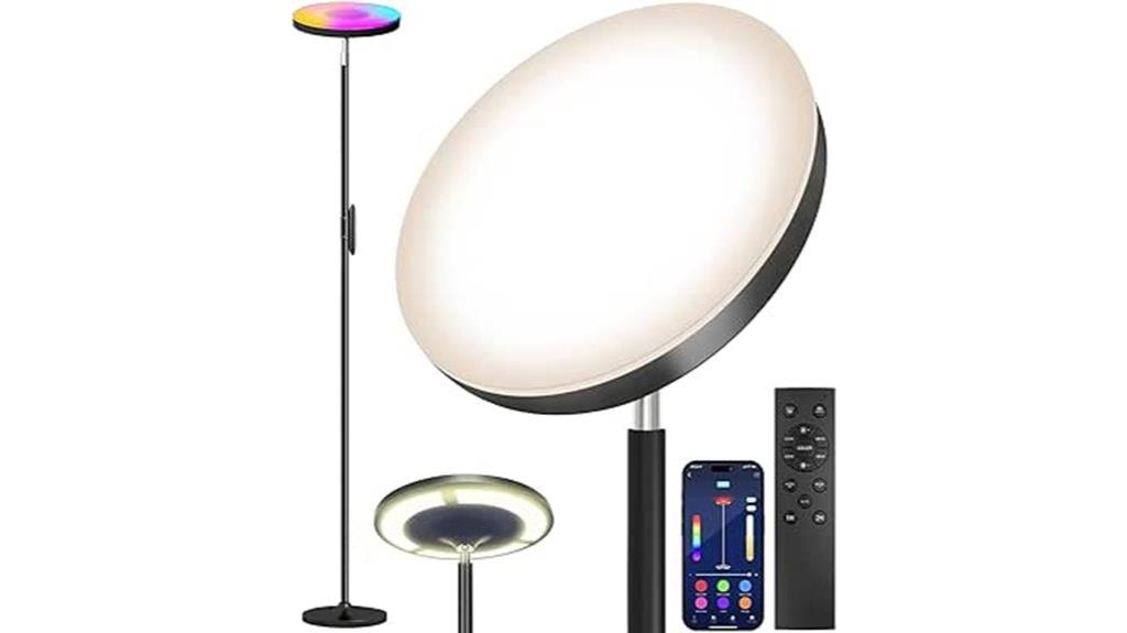 app controlled led floor lamp
