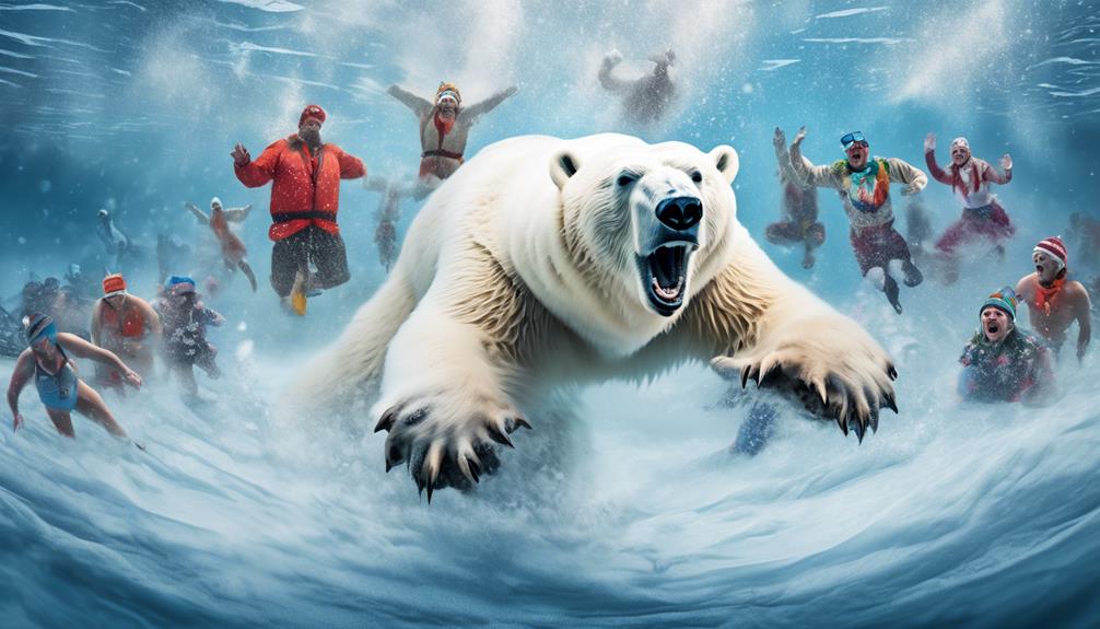 arctic adventure polar bear plunges