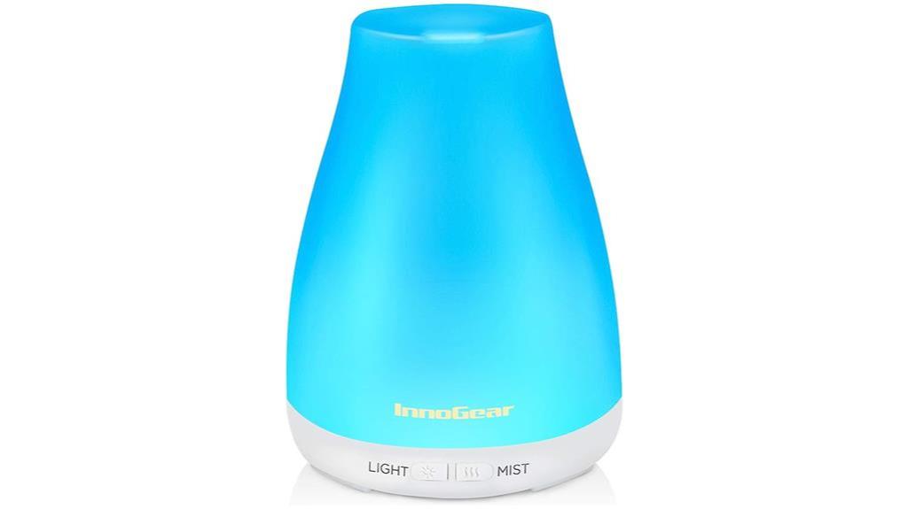 aromatherapy diffuser with led lights