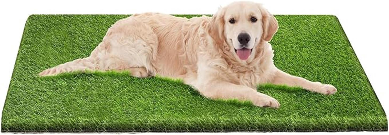 artificial grass dog pee pads