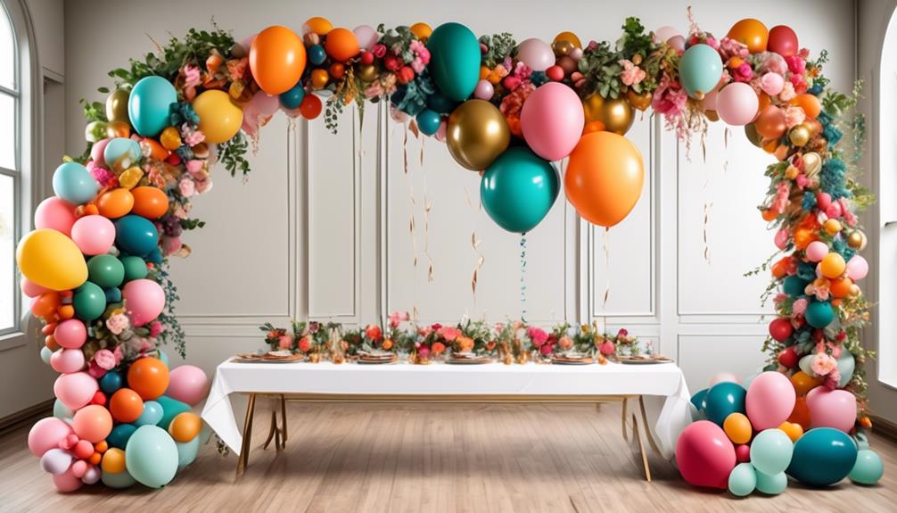 artistic balloon garland creations