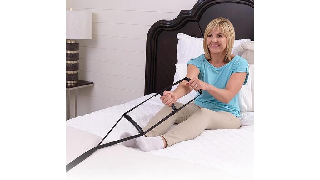 assistive bed ladder handles