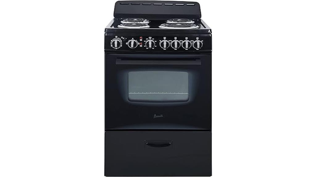 avanti electric range oven