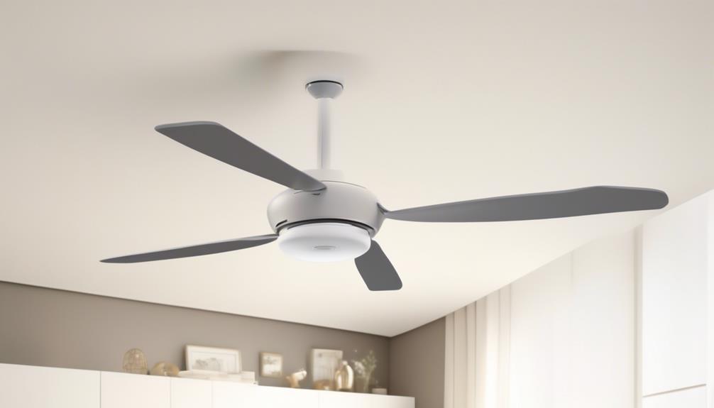 avoid humming ceiling fan
