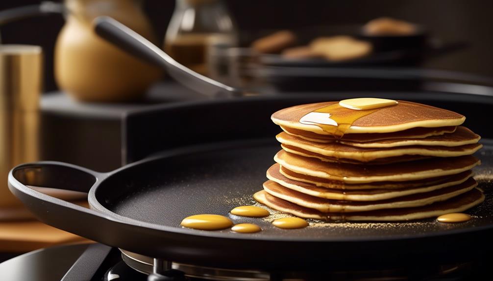 avoiding burnt pancakes