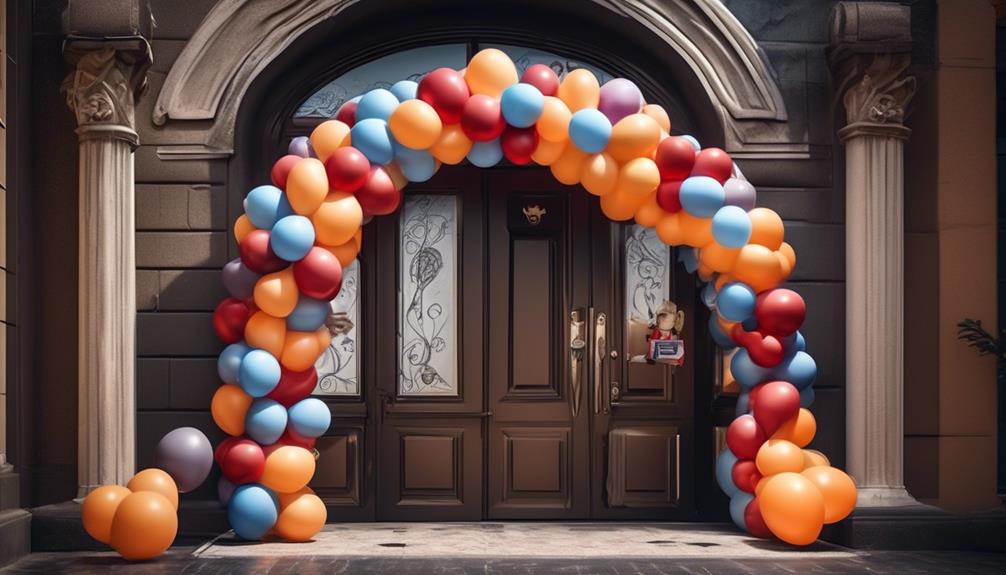 balloon arch delivery pricing