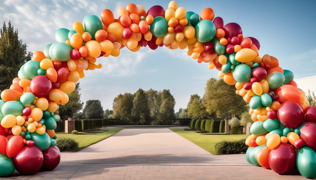 balloon arch quantity inquiry