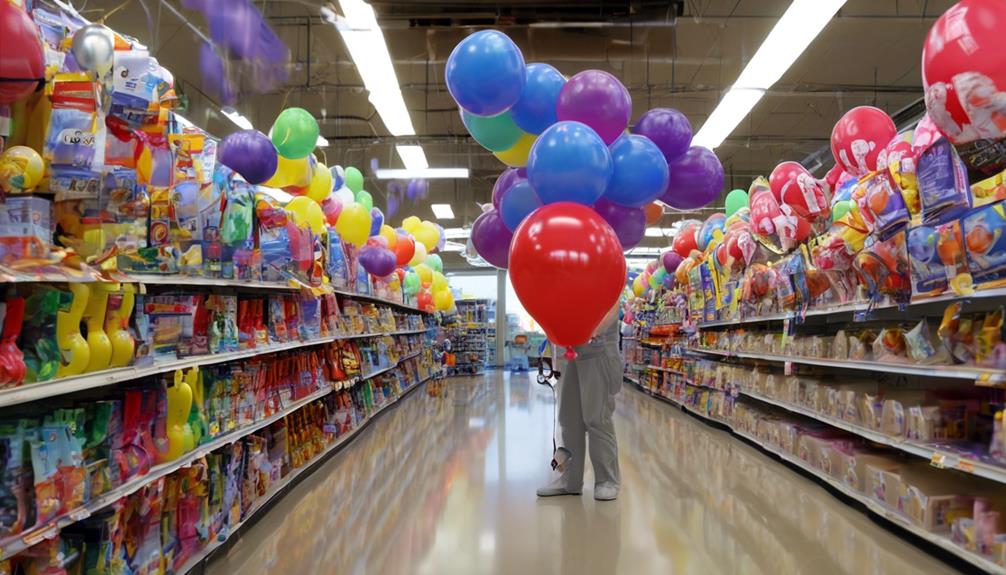 balloon inflation at dollar general
