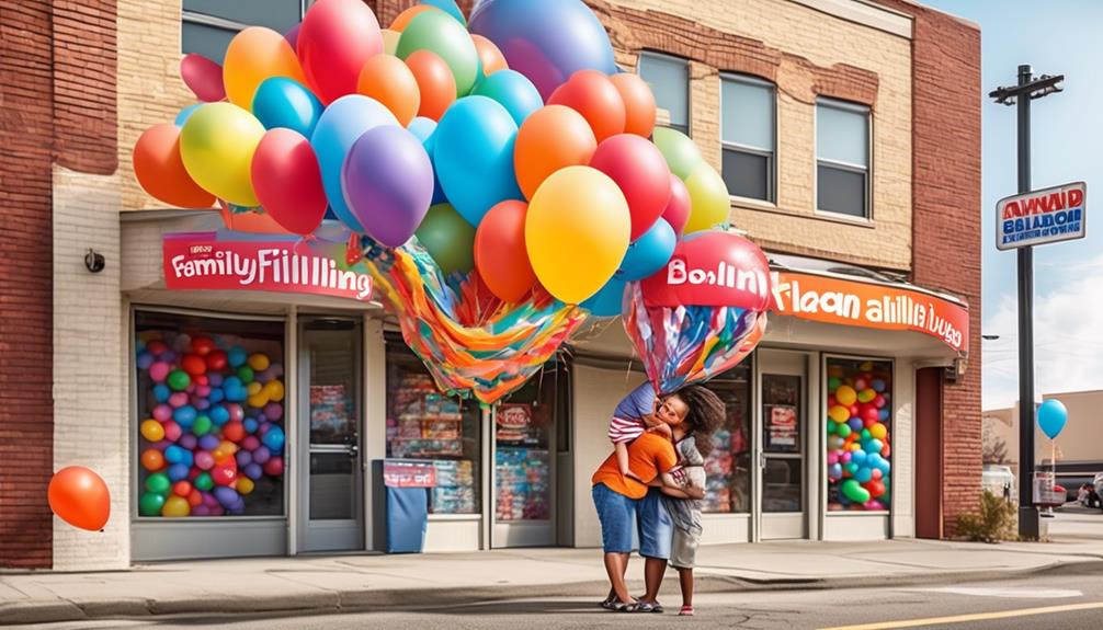 balloons at family dollar