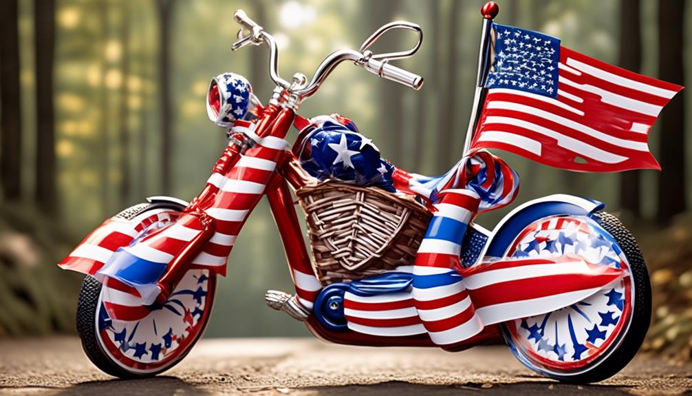 bike decoration ideas for 4th of july