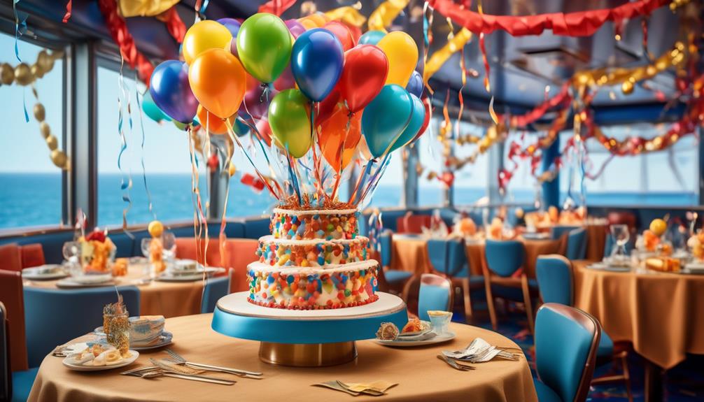 birthday party aboard the ship