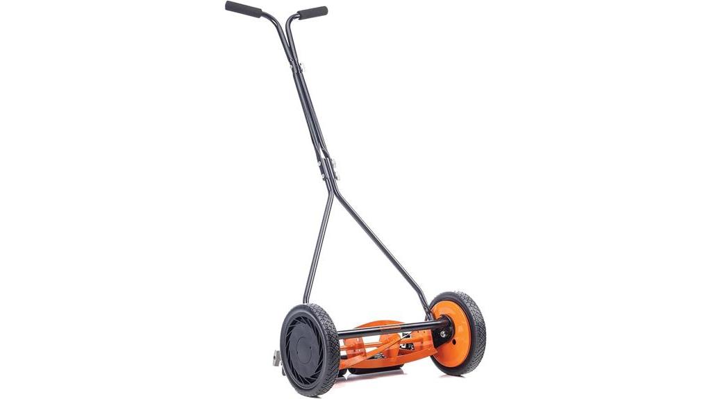 black decker 16 inch push reel lawn mower