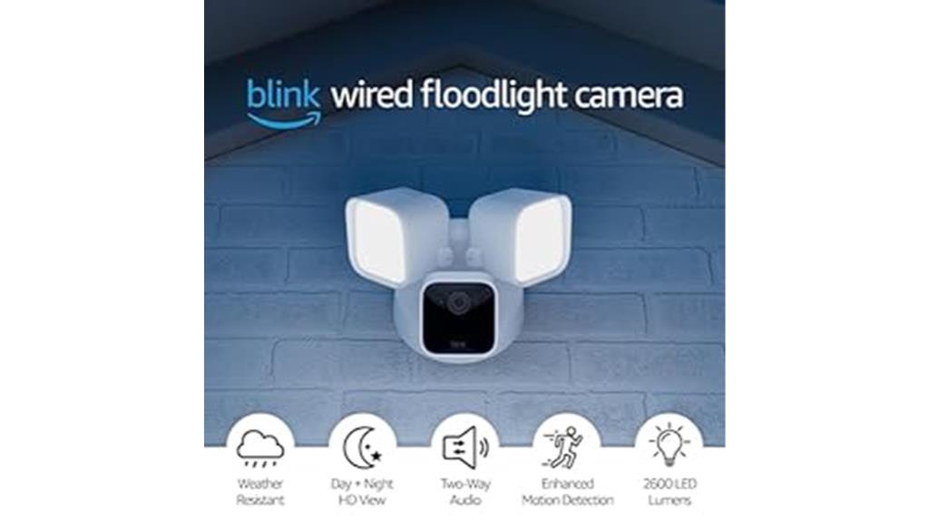 blink floodlight camera with hd live view