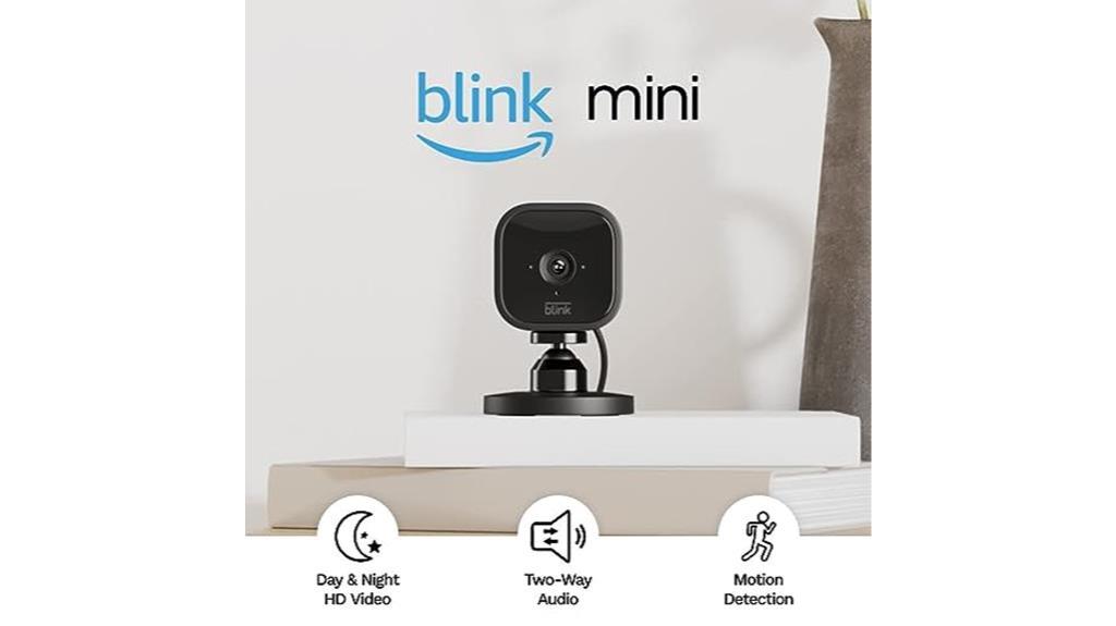 blink mini 1080p alexa compatible security cameras