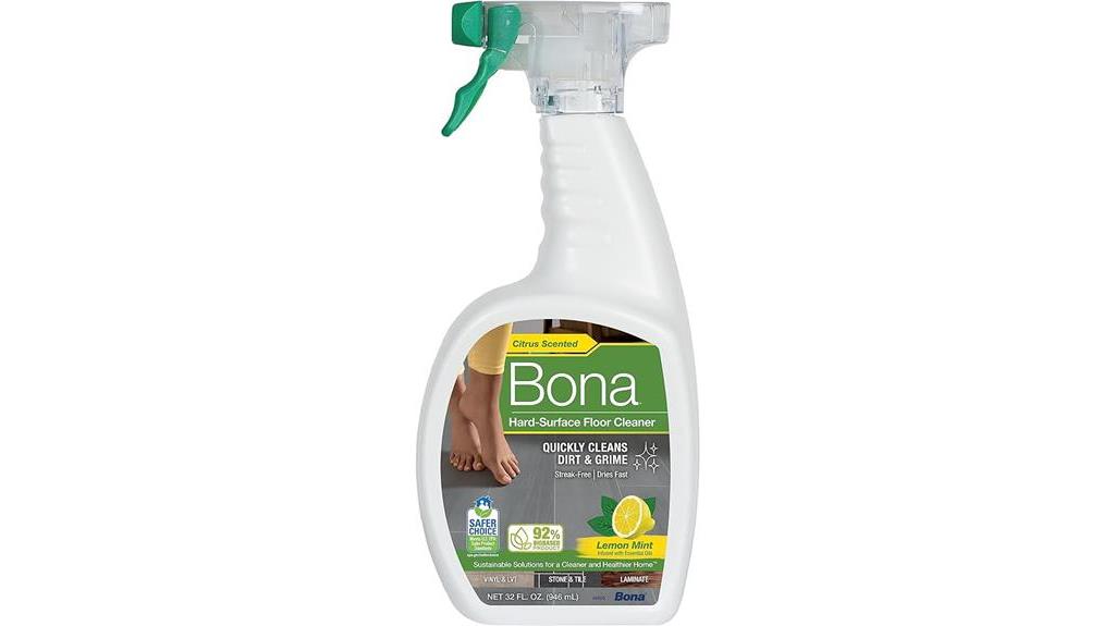 bona lemon mint floor cleaner